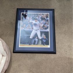 Alex Rodriguez Frames & Autographed