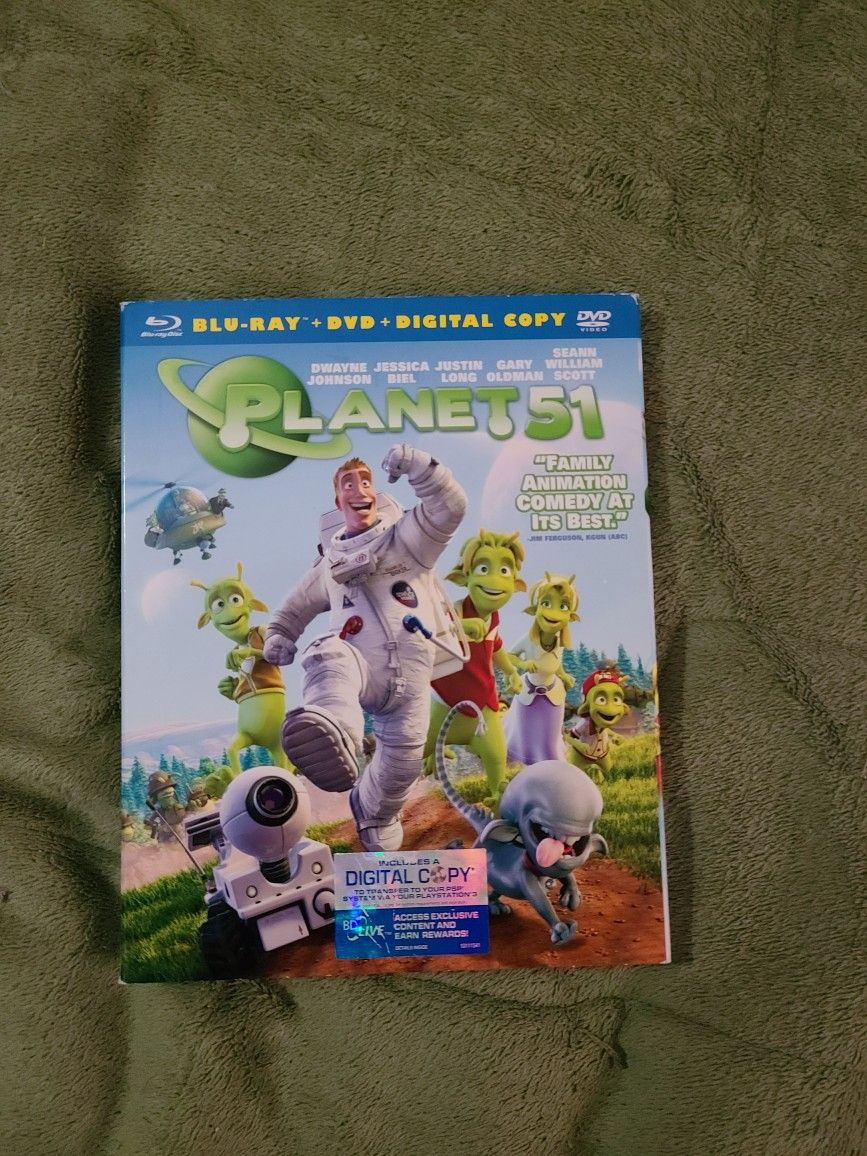 Planet 51 Blu Ray