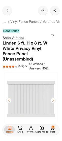 Vinyl fencing New
