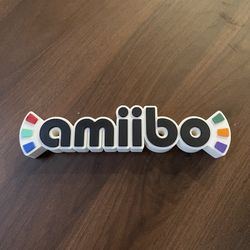 Amiibo Sign Custom 3d Printed 