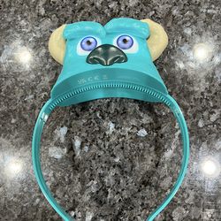 Disney Parks Pixar Monsters Inc Light Up Sulley Plastic Ears Headband.  Brand new with tags.
