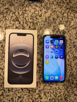 Apple iPhone 16e A3212 Metro pcs, T-Mobile 128gb Black like new Battery 100%