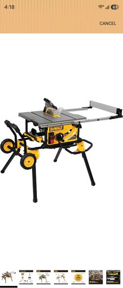 Dewalt Portable Folding table saw