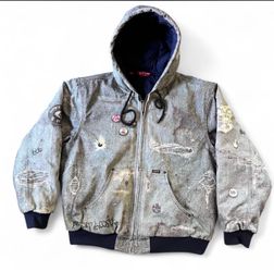 Supreme HJR Trompe Loeil jacket,carhartt style,