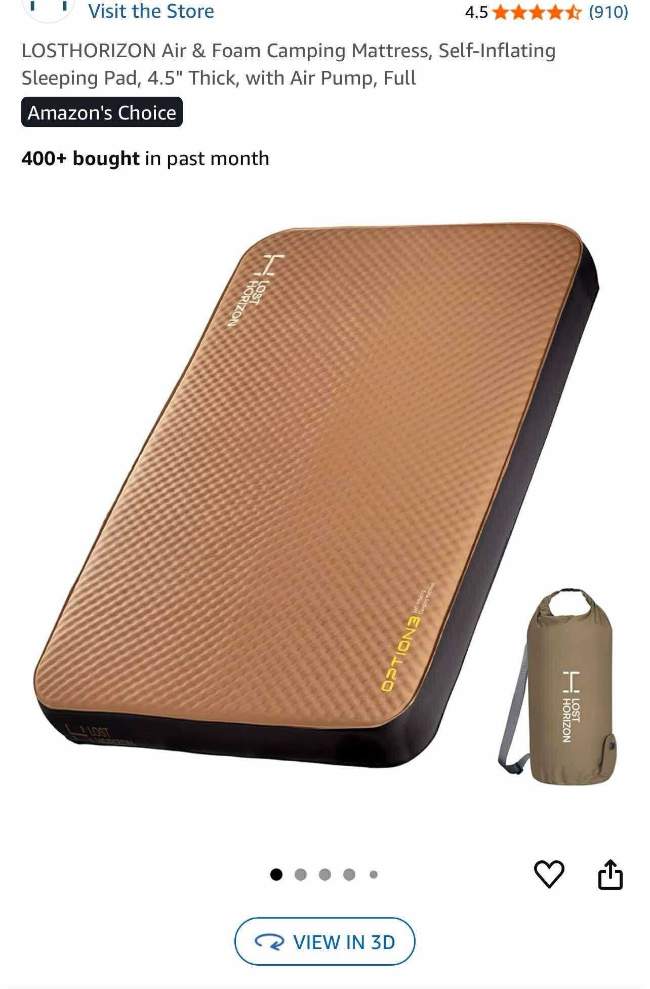 Air Camping Mattress