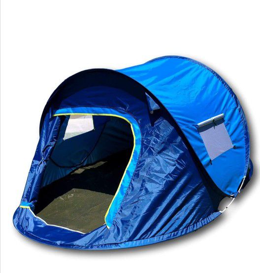 Photo Brand New 3 Person Pop Up Tent