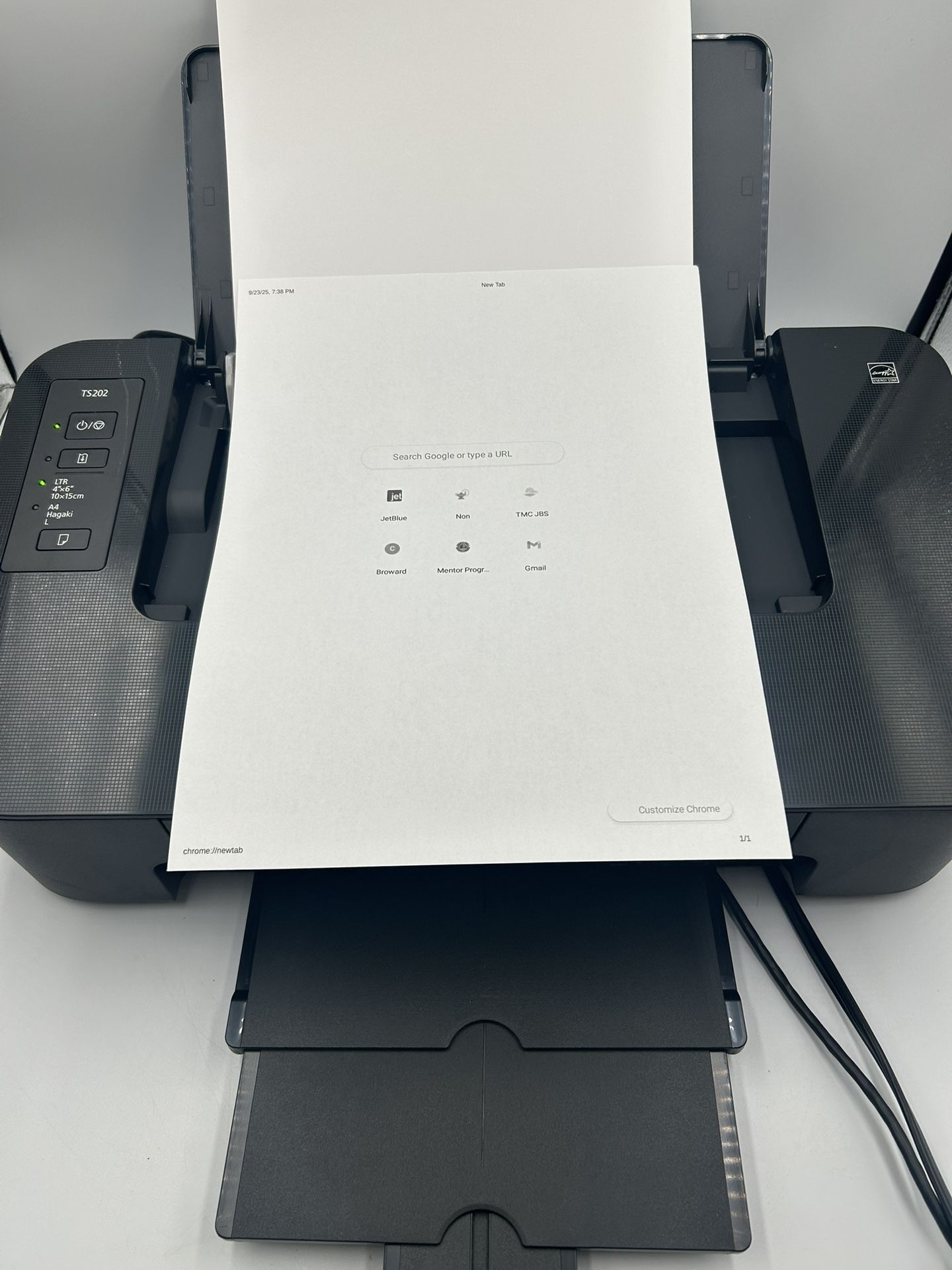 Canon PIXMA TS202 Inkjet Printer