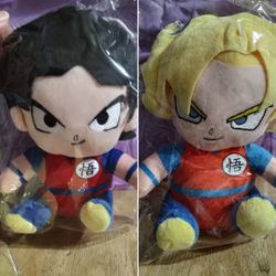 Dragonball Z Plushies 9 In $12 Each