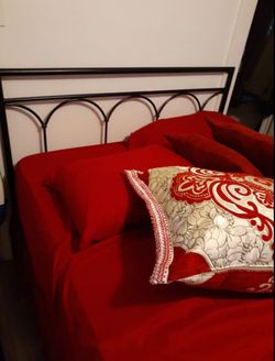 Greek Style Black Bed Frame (Full Size)