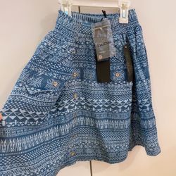 Women's Summer Floral Print Self Flared Skater Short Skirt ( please check my other stuff more than 200 items)