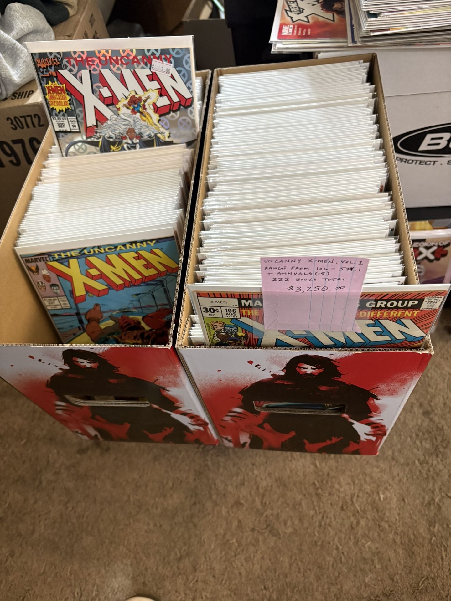 My Uncanny X-Men, Vol. 1 Comics Up For Sale!!