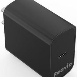 Reavio- CALCINI USB C Charger Block,65W USB-C PD Laptop Charger Power Adapter for MacBook Pro/Air, Galaxy S21/S20, Dell XPS 13, Note 20/10+, iPhone 15