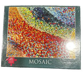 MOSAIC by Willow Creek Press / New 500 Piece Jigsaw Puzzle SEALED FREE SHIPPING