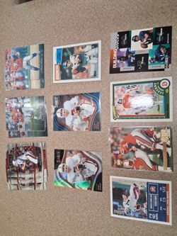 Various John Elway cards