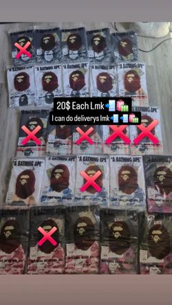 20$$ Bape📲🛍
