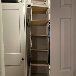  6 Tier Shelf Hanging Closet Organizer