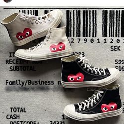 Comme Des Garçon Converse 