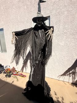 9 foot tall witch prop