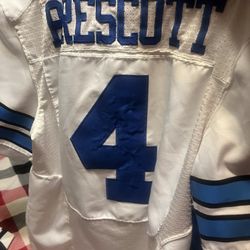 Cowboys Used DAK Jersey 