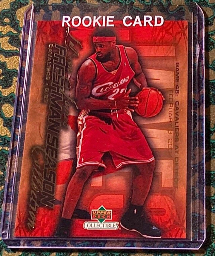 Really Nice LeBron James Rookie Card #48 2003 Upper Deck