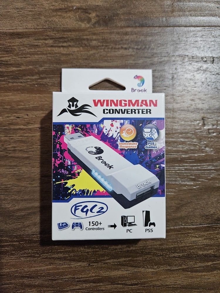 Brook Wingman Converter Fgc2 For Ps5