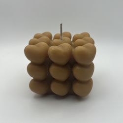 Handmade Soy Wax Candle with Lemon and Orange Scent