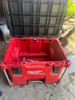 Milwaukee tools and box