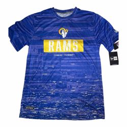 New Era LA Rams Combine Training T-Shirt