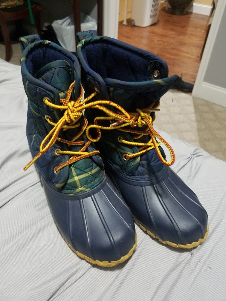 Polo snow boots (kids size 4)