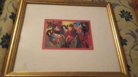 Beautiful Picture of Ladies having Tea