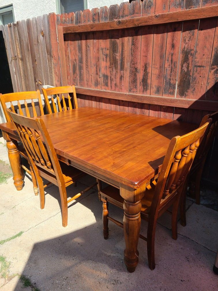Dining 6 Chairs Table