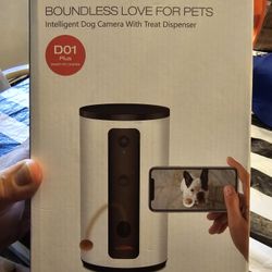 Dog Or Cat Automatic Treat Dispenser With Camera And Mic