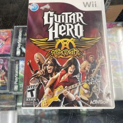 Guitar Hero Aerosmith Wii $25 Gamehogs 11am-7pm