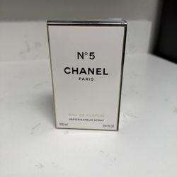 Chanel N°5 Paris Eau De Parfum 3.4 oz 100 ml Women's Spray New Sealed