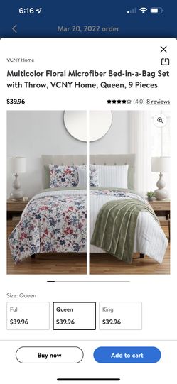 VCNY Home Bed in Bag Set 