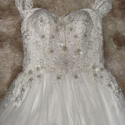 OLEG CASSINI WEDDING DRESS
