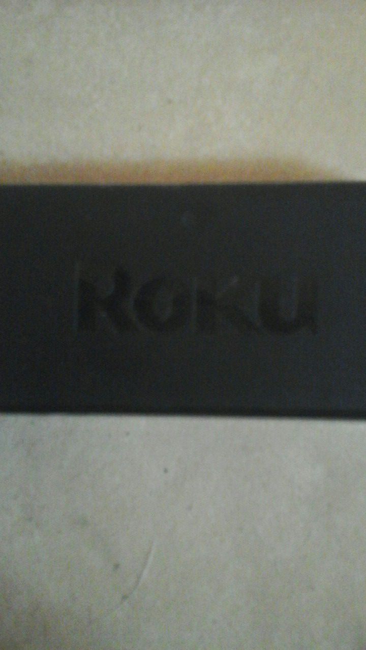 Roku with remote.