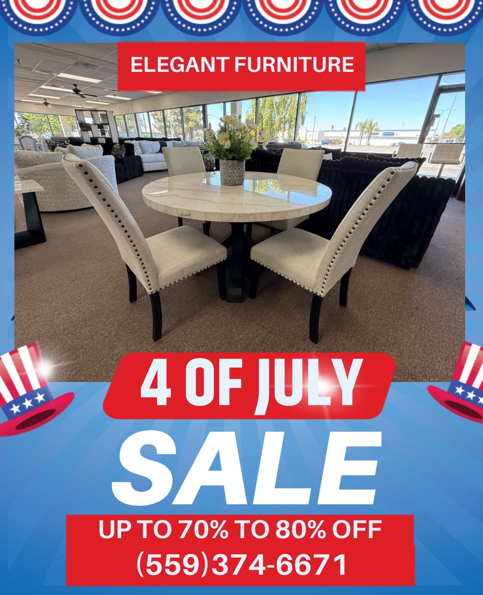 5 Pc Dining Table