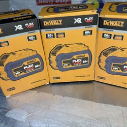 Dewalt 20v Max Flex Volt XR Lithium ion Batteries 9.0 AH New In Box