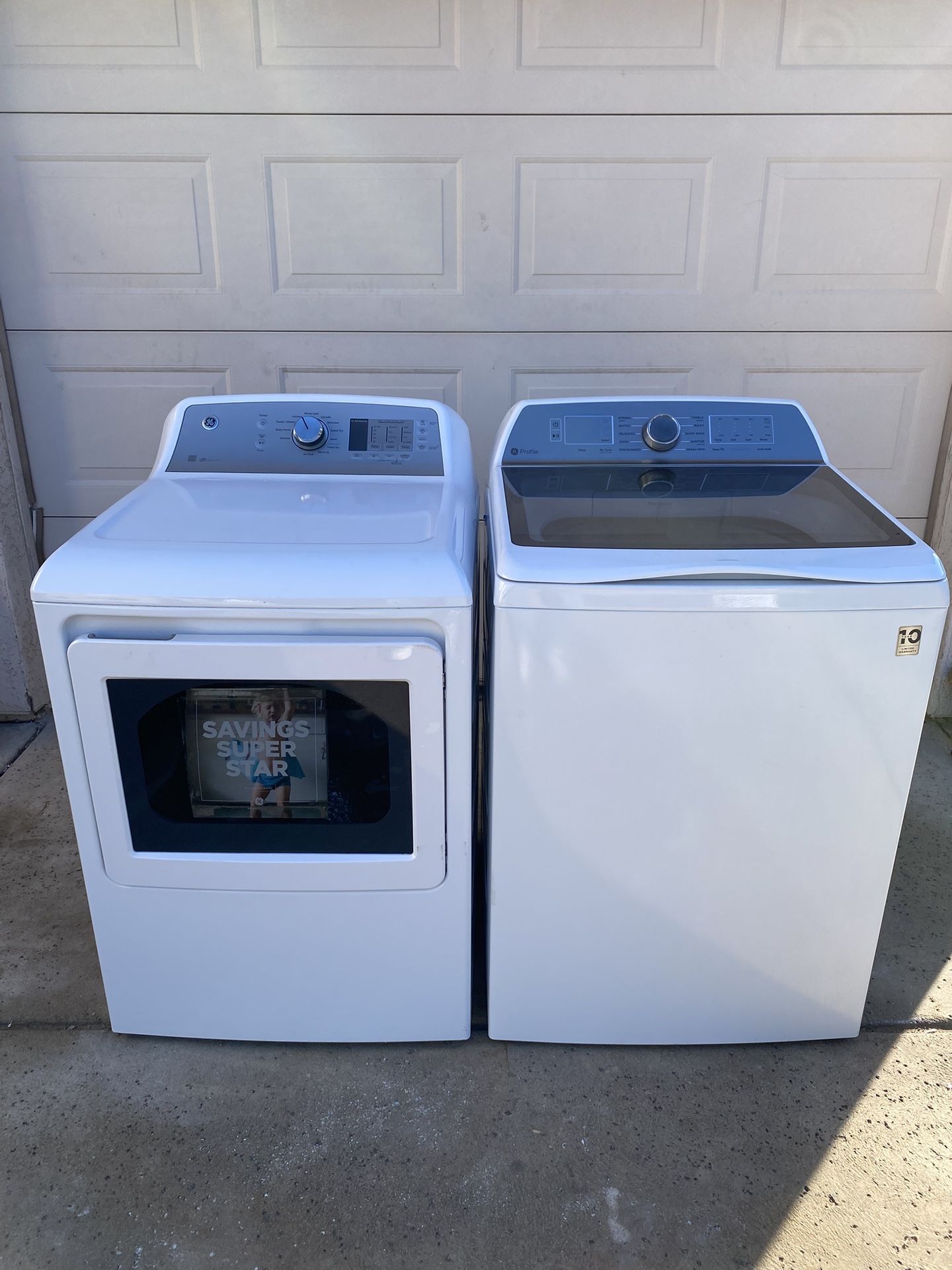 Washer/electric Dryer 