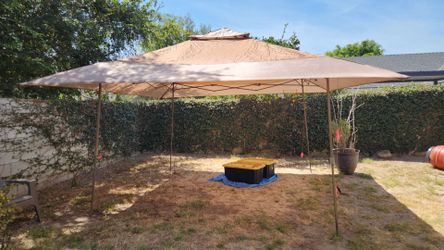 Ozark Trail 14x14 Instant Canopy w Built-in LED lights