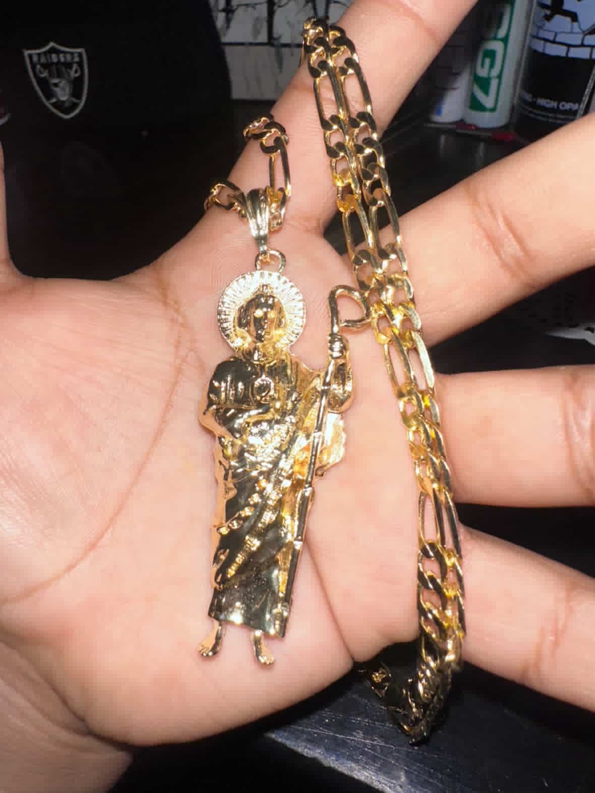 Gold San Judas Chain