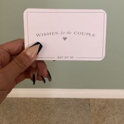 Wishes For The Couple Cards