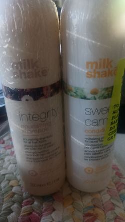Milkshake product shampoo and conditioner for colored hair