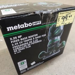Metabo 2.25 Peak HP Variable Speed Fixed Base Route