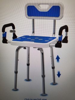 SHOWER CHAIR...HEAVY DUTY...500LB