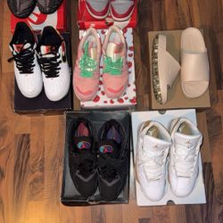Jordan, Nike, Adidas 