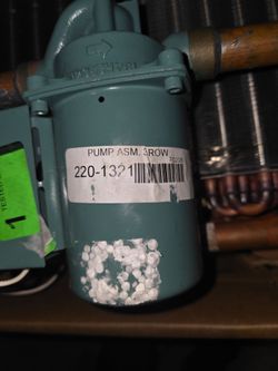 Pump Assembly  with coil fins