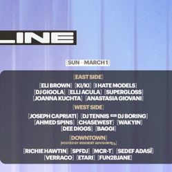 Skyline festival 2026 Wristbands SUNDAY ONLY! 