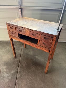 Antique jewelr work bench